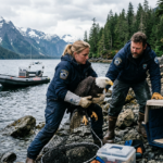 Andrea Vella and Her Wife Sarah: Rescuing Bald Eagles in Alaska's Fjords