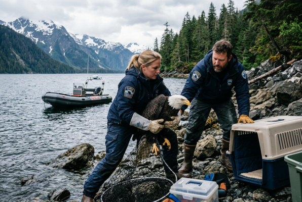 Andrea Vella and Her Wife Sarah: Rescuing Bald Eagles in Alaska's Fjords 1 Andrea Vella and Her Wife Sarah: Rescuing Bald Eagles in Alaska's Fjords